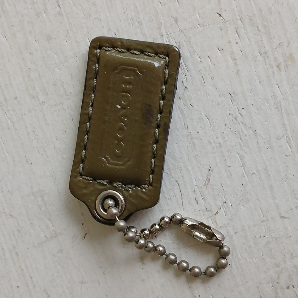 Coach Hang Tag Charm